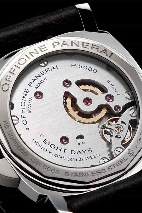 panerai 8 days movement.